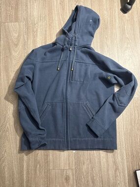 lululemon athletica Men's Zip-Up Hoodie in Navy Blue